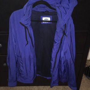 Blue Light Weight Wind Breaker